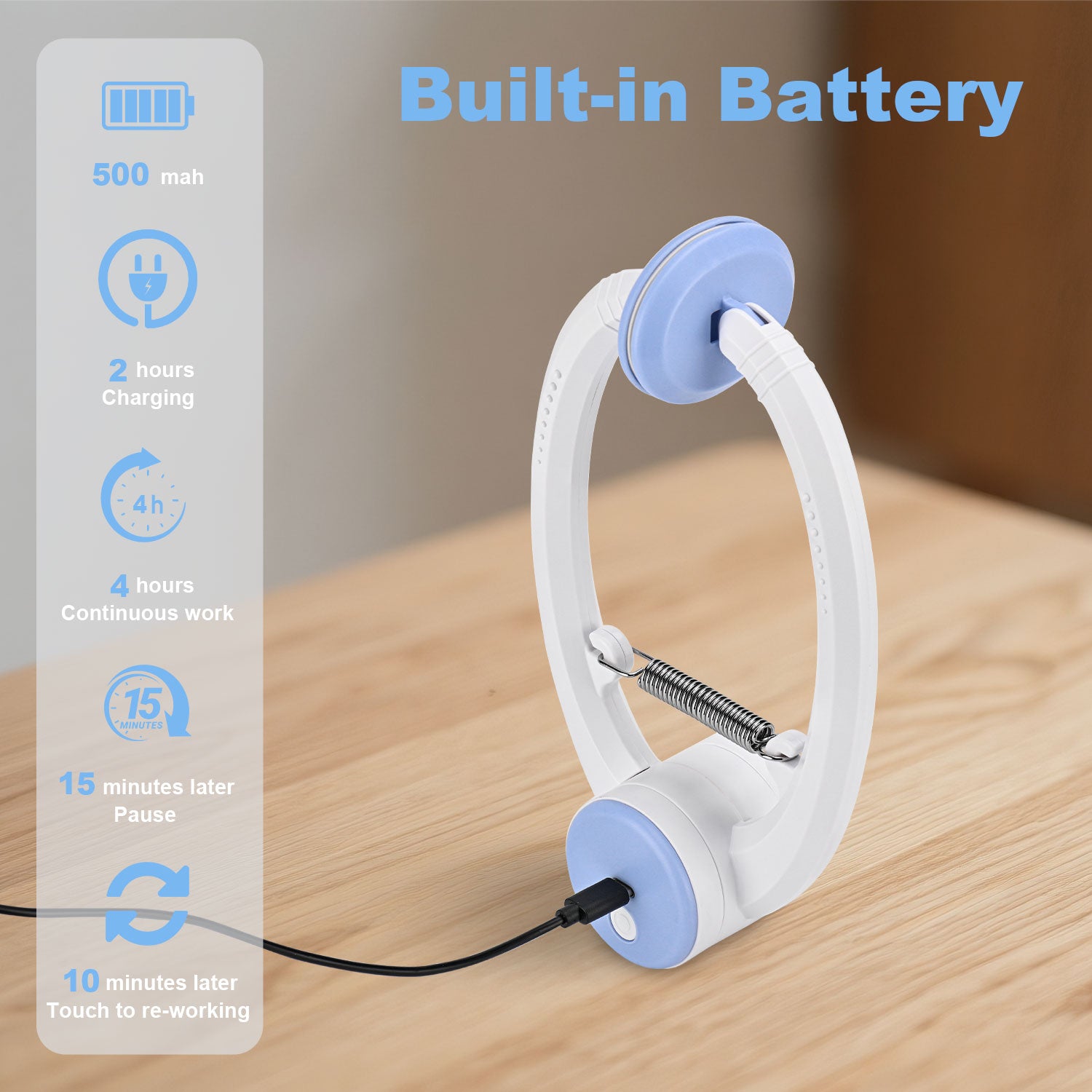 Interactive Hanging Cat Toy, Door-Mounted Mouse Teaser with Moving Motion, USB Rechargeable Toy for Indoor Cats & Kittens